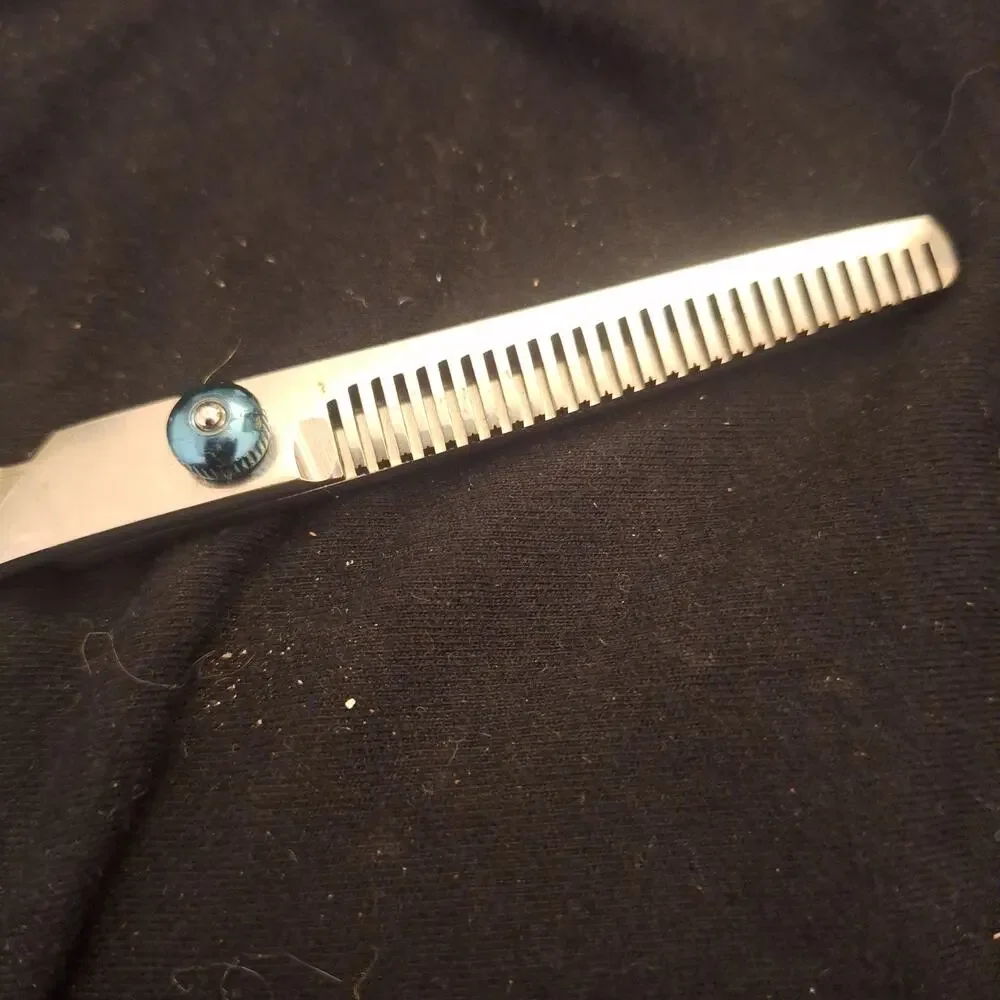 Dog Thinning Shears Dog Grooming Thinning Blending Scissor with Safety Round Tip